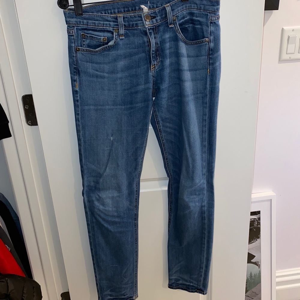 Rag & bone Dre mid rise straight leg